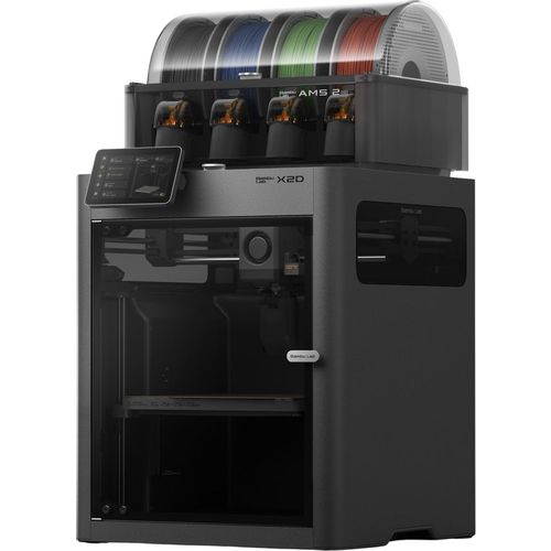 3D принтер BAMBU LAB X2D Combo-EU, одна печатающая головка [pf004-p+sa007-eu]