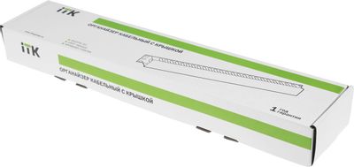 Кабельный органайзер гориз. ITK (CO05-1PC) 1U шир.:19" глуб.:60мм ...