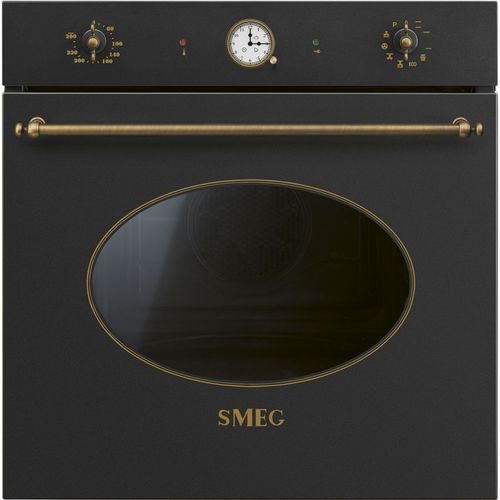 Духовой шкаф электрический SMEG Coloniale SFP68C1TAO, 65л, дверца с 4 стеклами, белый