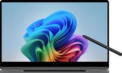 Ноутбук Samsung Galaxy Book 5 360 NP750, 15.6", трансформер, AMOLED, Intel Core Ultra 7 256V, 8-ядерный, 16ГБ LPDDR5x, 1ТБ SSD, Intel Arc 140V, серый