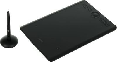 Характеристики Графический планшет Wacom Intuos Pro M A5, черный