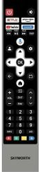 100" Телевизор SKYWORTH 100Q79G QLED+, 4K Ultra HD, СМАРТ ТВ, Google TV, фиолетовый