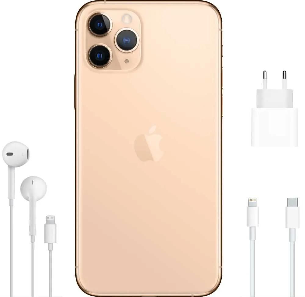 Смартфон Apple iPhone 11 Pro 64Gb, MWC52RU/A, золотистый