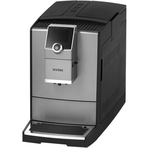 Кофемашина автоматическая Nivona CafeRomatica NICR 795, 15Бар, с автоматическим капучинатором, серебристый/черный
