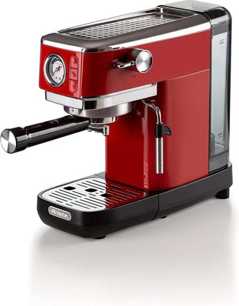 Кофеварка ARIETE 1381/13,  рожковая,  красный