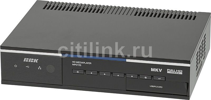 Характеристики Медиаплеер BBK MP072S (600450) смотреть в СИТИЛИНК
