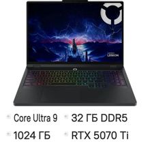 Изображение товара Играной ноутбук Lenovo Legion Pro 5 16IAX10H с OLED экраном и RTX 5070 Ti
