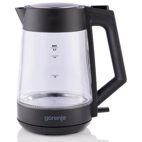 Чайник электрический Gorenje K17OGP, 1.7л, стекло/пластик