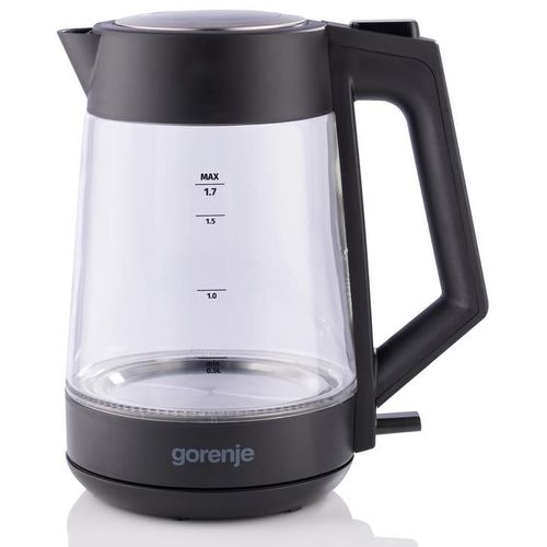 Чайник электрический Gorenje K17OGP, 1.7л, стекло/пластик
