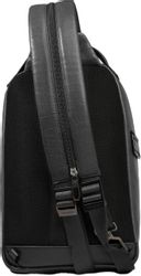 Рюкзак слинг Piquadro Solm CA7028S141/N черный натуральная кожа
