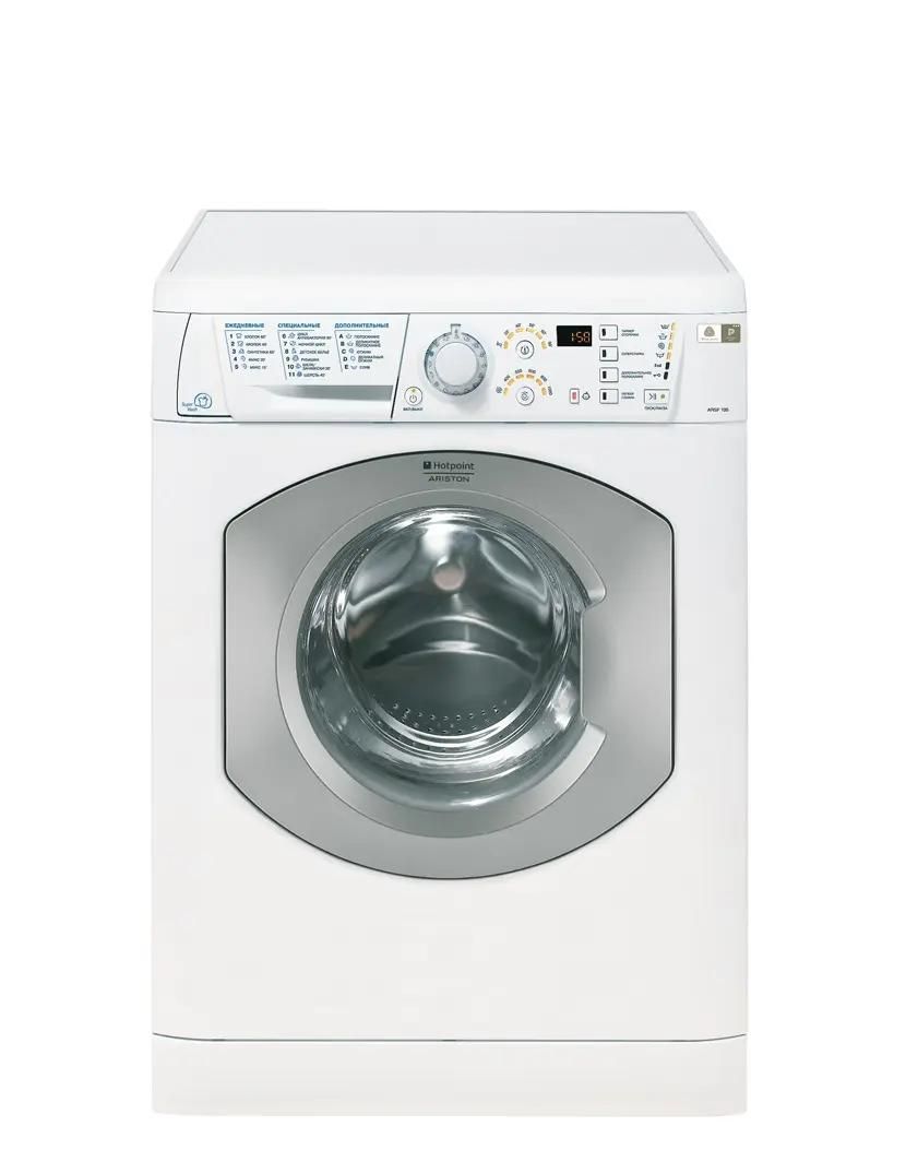 Характеристики Стиральная машина Hotpoint-Ariston Front Loader ARSF 105  CIS/S, с фронтальной загрузкой, 5кг, 1000об/мин (655878) смотреть в СИТИЛИНК