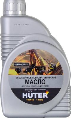 Моторное масло Huter 10W-40, 10W-40, 1л, полусинтетическое [73/8/1/1]