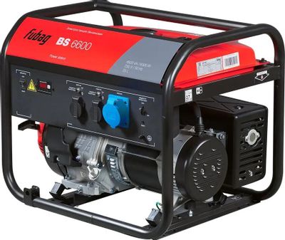 Бензиновый генератор FUBAG BS 6600, 230 В, 6.5кВт [641690] – купить в ...
