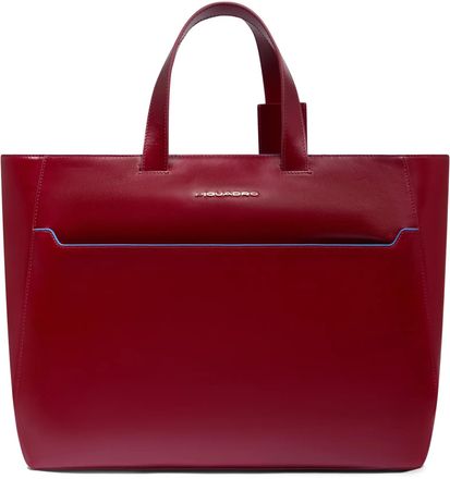 Деловая сумка Piquadro Blue Square, женская, кожа натуральная, красный [bd6680b2/r]