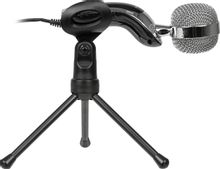 Микрофон Ritmix RDM-127,  хром