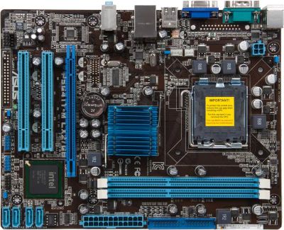 Материнская плата ASUS P5G41T-M LX2/GB, LGA 775, Intel G41, mATX, BULK –  купить в Ситилинк | 585358
