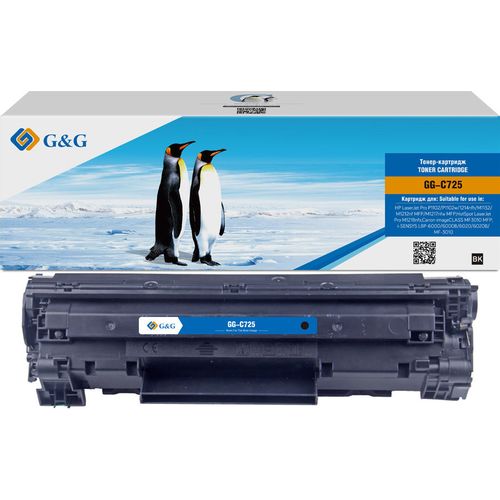 Картридж G&G GG-C725, черный / GG-C725