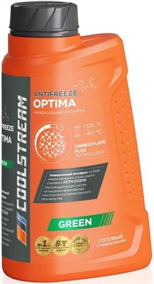 Антифриз Coolstream Optima зеленый 0.930232558л 1кг (CS-010701-GR ...