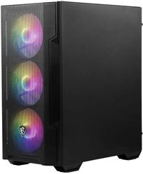 Корпус mATX MSI MAG Forge M100A,  черный