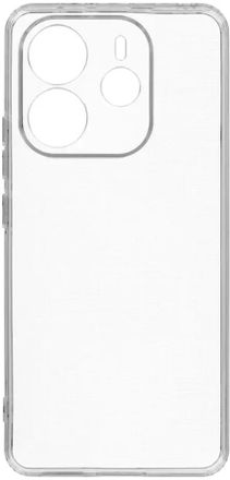 Чехол (клип-кейс) ZIBELINO Ultra Thin Case, для Xiaomi Redmi Note 14, прозрачный [zutcp-xia-not14-4g-cam-trn]