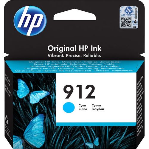 Картридж HP 912, голубой / 3YL77AE