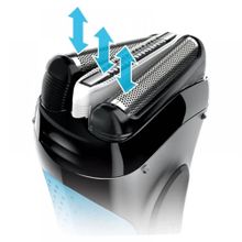 Электробритва Braun Series 3 3010S,  синий и черный