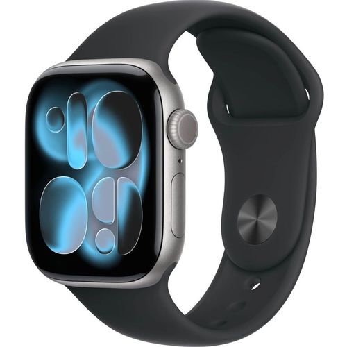 Смарт-часы Apple Watch Series 11 A3331, 42мм, черный/серый космос