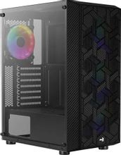 Изображение товара Корпус ATX Aerocool Hive-G-BK-v2, Midi-Tower, без БП,  черный [accm-pv27043.11](мех.повреждения)