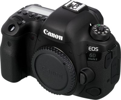 Зеркальный фотоаппарат Canon EOS 6D Mark II body, черный – купить