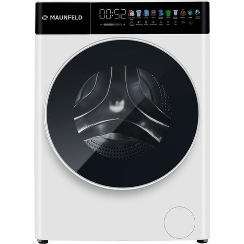 Стиральная машина MAUNFELD MFWD14116WH05, с фронтальной загрузкой, 11кг, 1400об/мин, с паром, с сушкой, инверторная — цена… Стиральная машина MAUNFELD MFWD14116WH05, с фронтальной загрузкой, 11кг, 1400об/мин, с паром, с сушкой, инверторная