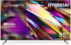 Изображение товара 85" Телевизор Hyundai H-LED85BU7011 4K Ultra HD, СМАРТ ТВ, Google TV, черный