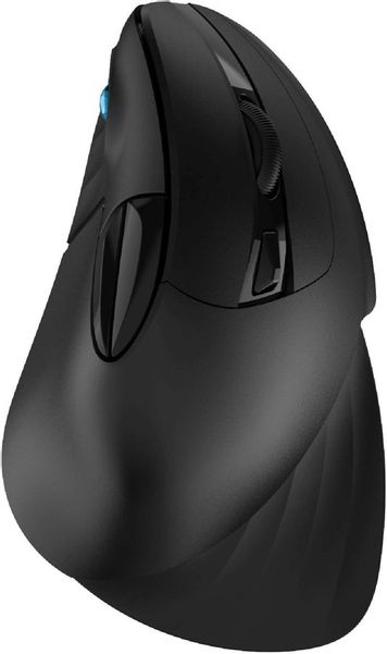Мышь DAREU LM138G, вертикальная, оптическая, беспроводная, USB, черный [lm138g full black]