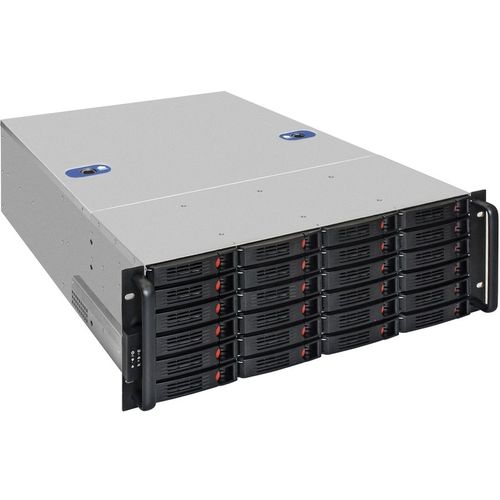 Корпус для сервера монтируемый в стойку EXEGATE Pro 4U660-HS24, 4U, 600 Вт, черный [ex300121rus]