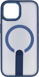 Чехол (клип-кейс) ZIBELINO Shine, для Apple iPhone 15, синий