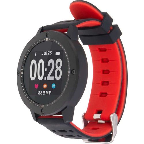 Смарт-часы Rekam Bizzaro F710, 1.3", черный/красный/черный