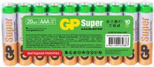 Изображение товара AAA Батарейка GP Super Alkaline 24A LR03,  20 шт.