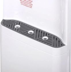 Кулер SONNEN FSC-03AC, напольный, компрессорный, кнопка, белый/серый