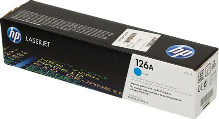 Картридж HP 126A, голубой / CE311A
