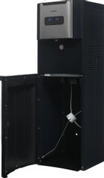 Кулер Hyundai AquaTouch UV H-WD7615E, напольный, электронный, кнопка, графитовый