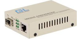 Медиаконвертер GIGALINK GL-MC-UTPG-SFPG-F.r2