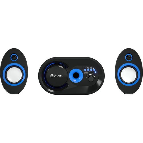 Колонки Bluetooth Oklick OK-433, 2.1, черный [1383714]