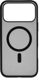 Чехол (клип-кейс) UBEAR Cloud Mag Case, для Apple iPhone 17 Pro Max, противоударный, черный/прозрачный