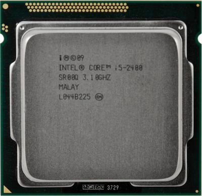 Процессор Intel Core i5 2400, LGA 1155,  OEM [cm8062300834106s r00q]