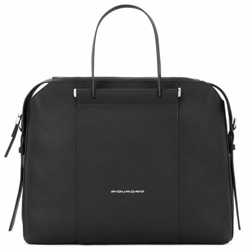 Сумка Piquadro Circle, женская, кожа натуральная, черный [ca4577w92/n]