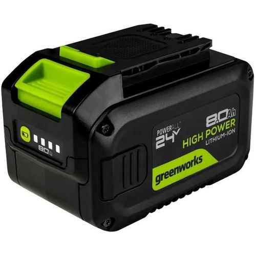 Батарея аккумуляторная GREENWORKS G24HP8, 24В, 8Ач, Li-Ion [2957907]