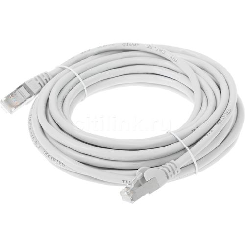 Патч-корд LanMaster вилка RJ-45, вилка RJ-45, кат.5E, ПВХ, 7м, серый [twt-45-45-7.0/s-gy]
