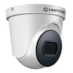 Камера видеонаблюдения аналоговая TANTOS TSc-E5HDf, белый