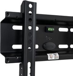 Кронштейн для телевизора Kromax FLAT-5, 15-47", настенный, фиксированный, черный