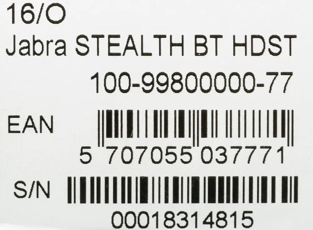 bluetooth Jabra Stealth 100 99800000 77
