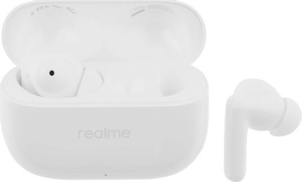 Наушники REALME Buds T310, Bluetooth, внутриканальные, белый [6941764436893]